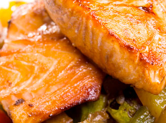 Teriyaki salmon